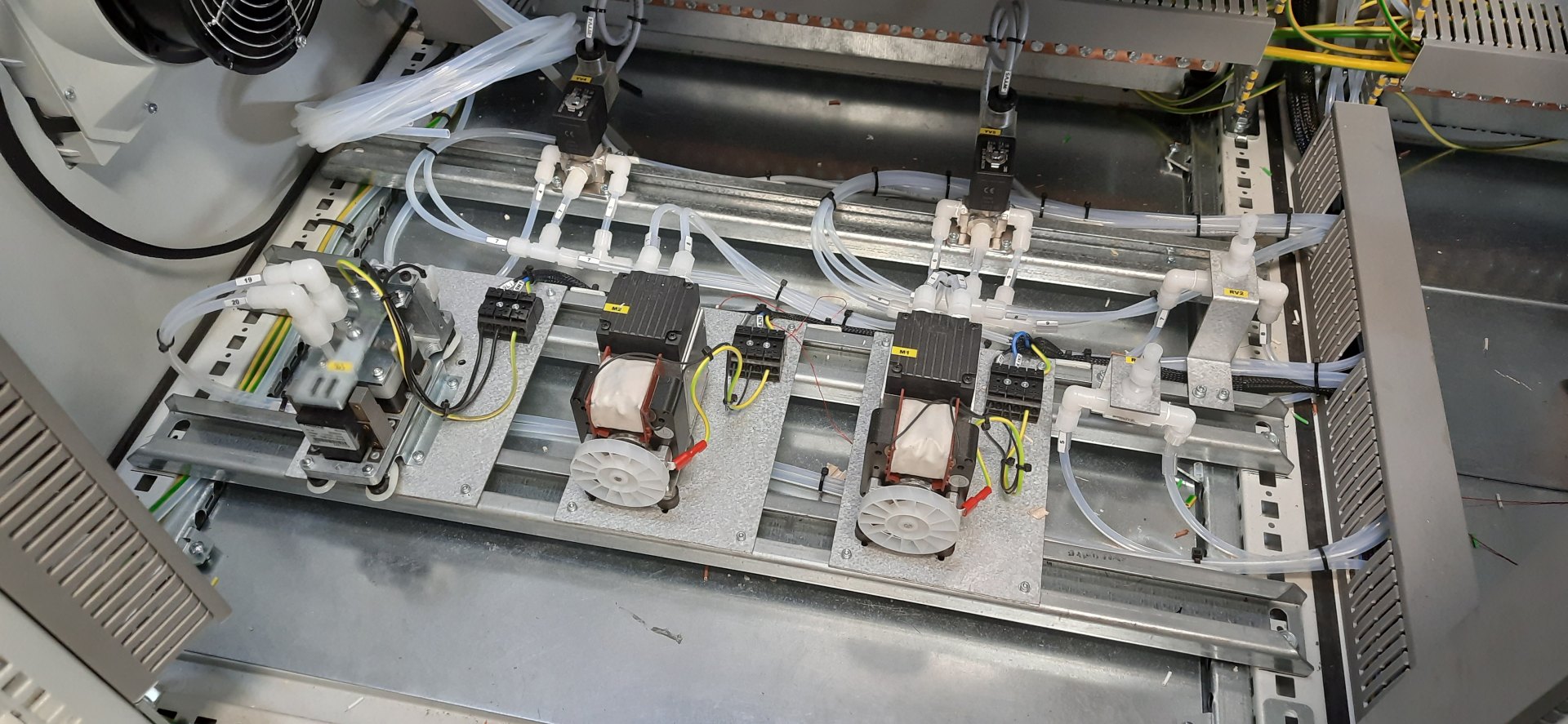 Dettaglio tecnico di allestimento
