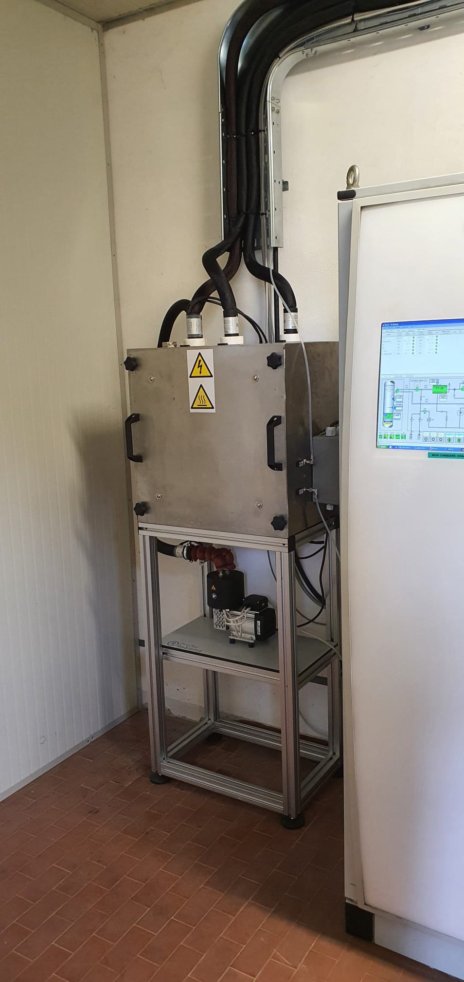 Box riscaldato per sistema tecnico