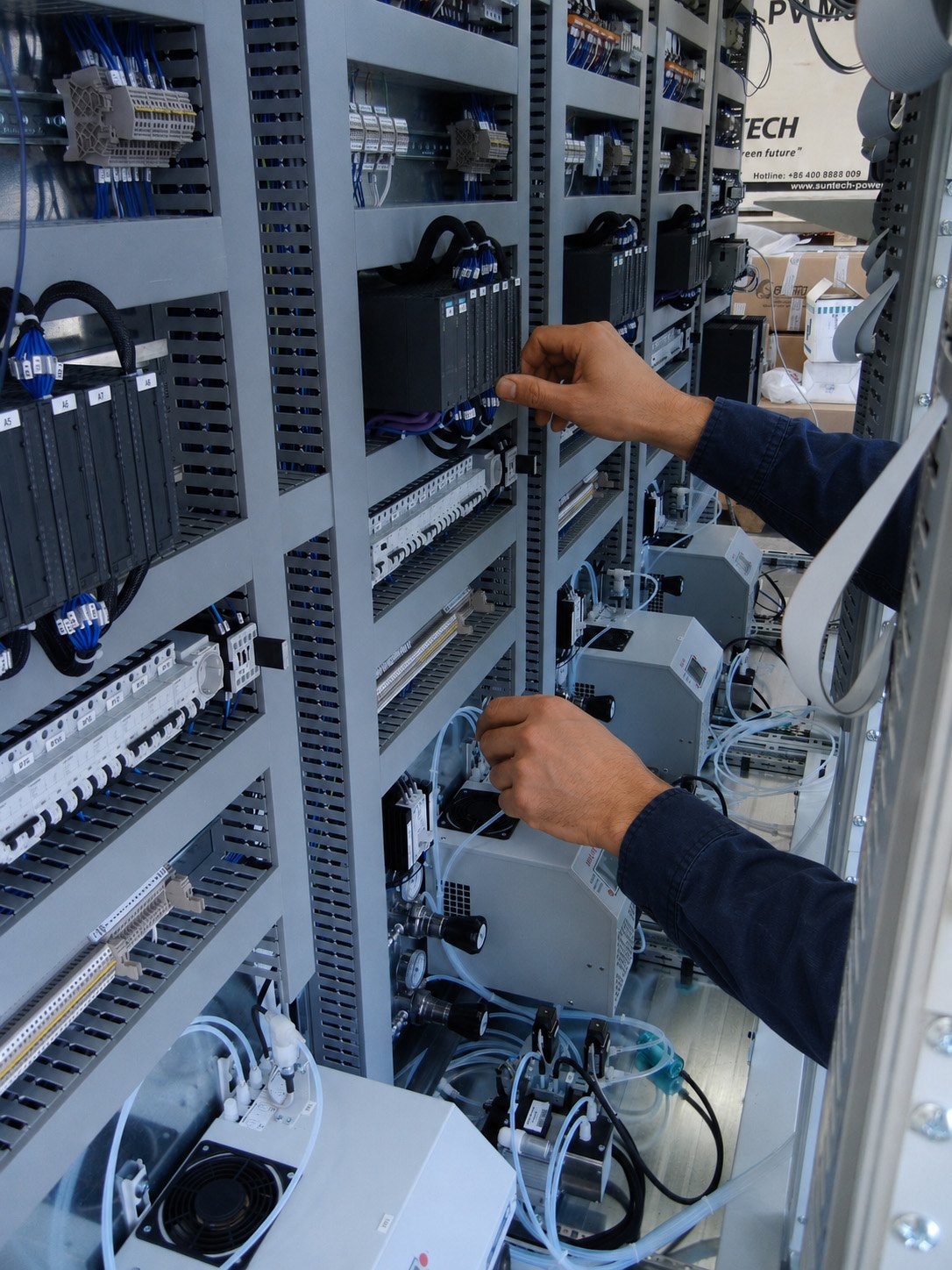 Sistema SME Protec Ambiente installato in ambiente industriale
